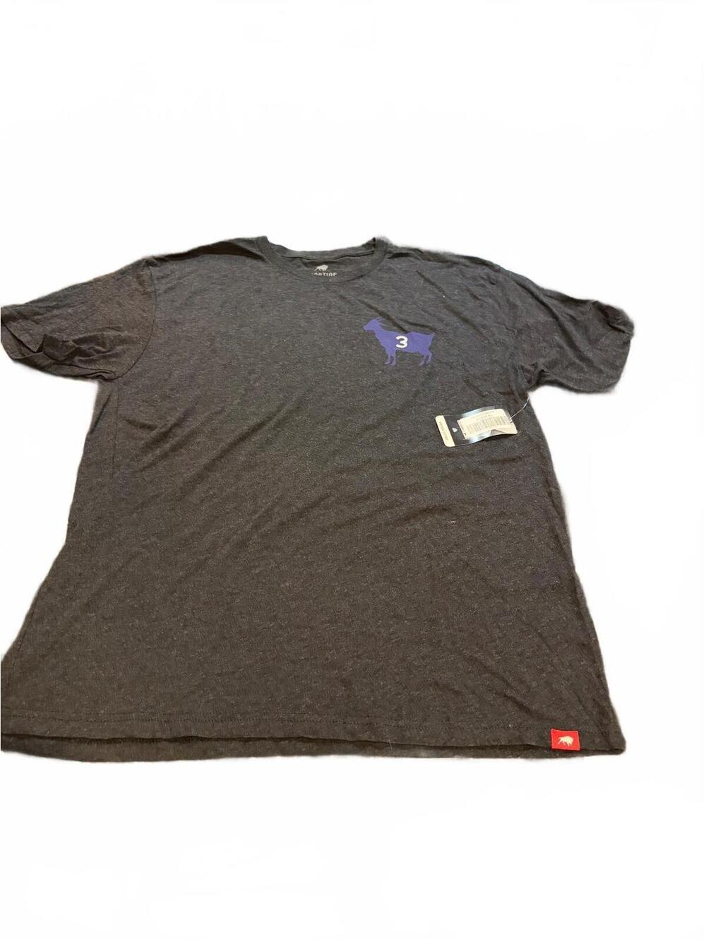NWT Sportiqe Mens Black Graphic T Shirt XL